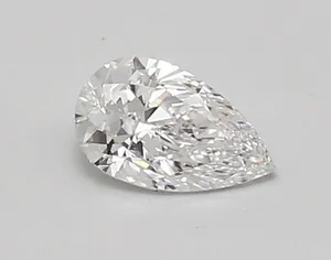 0.48ct PEAR D VVS1 Lab diamond