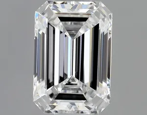0.54ct EMERALD D IF Natural diamond