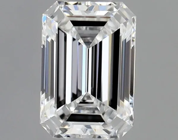 0.54ct EMERALD D IF Natural diamond