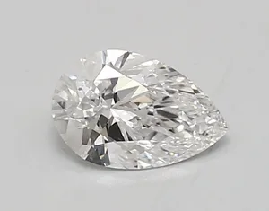 0.8ct PEAR D VVS1 Lab diamond