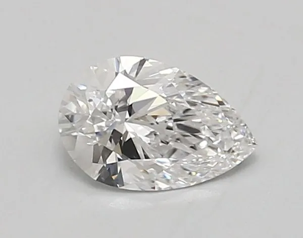 0.8ct PEAR D VVS1 Lab diamond