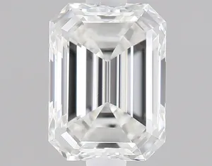 0.5ct EMERALD F VS1 Natural diamond
