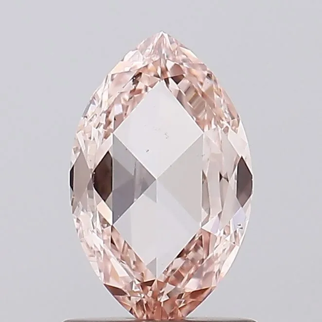 1.03ct MARQUISE Fancy Light Pink VS1 Coloured Lab diamond