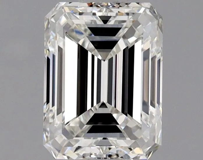0.70ct EMERALD F VS1 Natural diamond