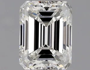 0.7ct EMERALD F VS1 Natural diamond