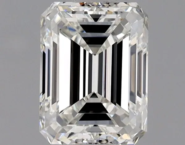 0.7ct EMERALD F VS1 Natural diamond