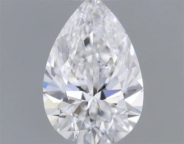 0.32ct PEAR D VVS2 Natural diamond
