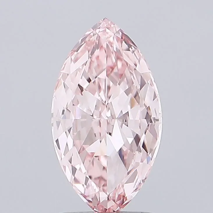 2.01ct MARQUISE Fancy Vivid Pink VVS2 Coloured Lab diamond