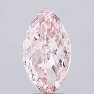 2.01ct MARQUISE Fancy Vivid Pink VVS2 Coloured Lab diamond