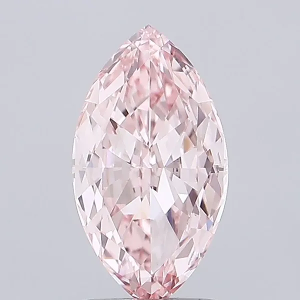 2.01ct MARQUISE Fancy Vivid Pink VVS2 Coloured Lab diamond
