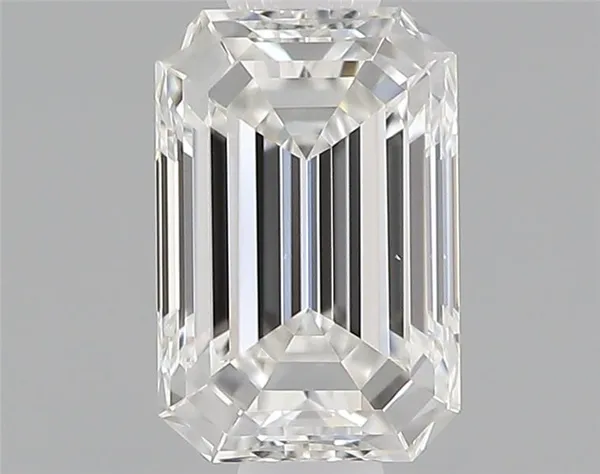 0.41ct EMERALD F VS1 Natural diamond