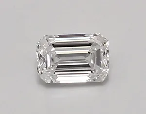 0.49ct EMERALD D VVS2 Lab diamond