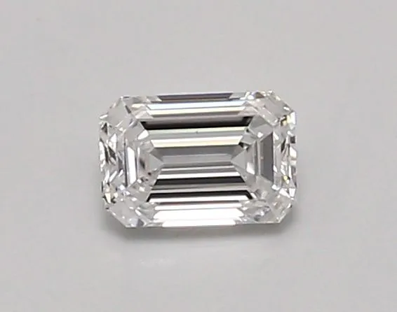 0.49ct EMERALD D VVS2 Lab diamond