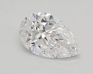 0.85ct PEAR D VVS1 Lab diamond
