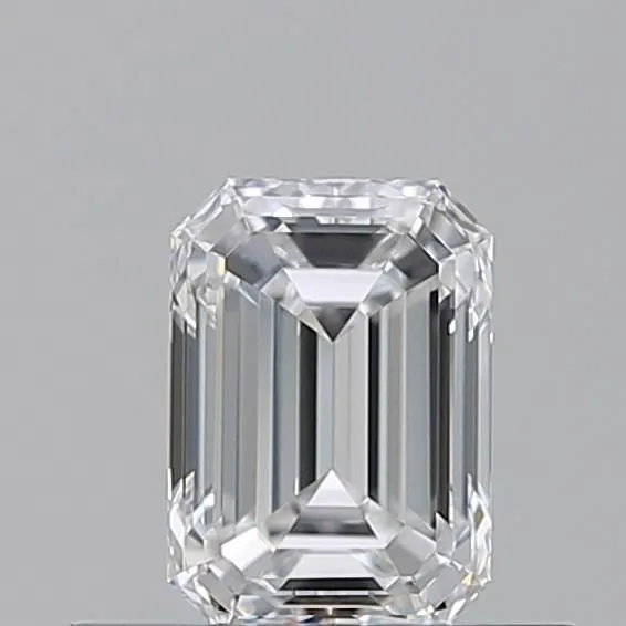 0.50ct EMERALD D VVS1 Natural diamond