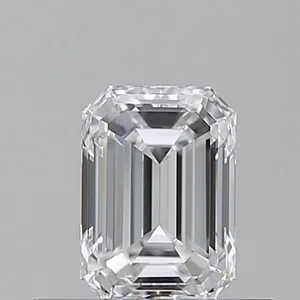 0.5ct EMERALD D VVS1 Natural diamond