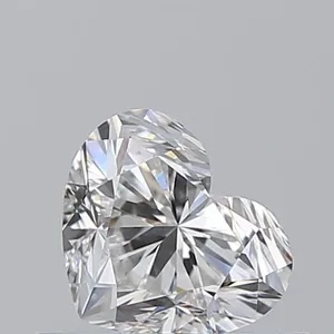 0.52ct HEART F IF Natural diamond