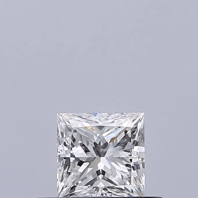 0.34ct PRINCESS D VVS2 Natural diamond