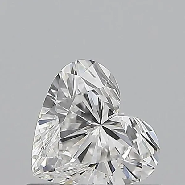 0.5ct HEART E VVS1 Natural diamond