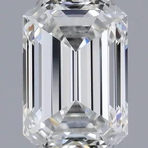0.53ct EMERALD F VVS2 Natural diamond