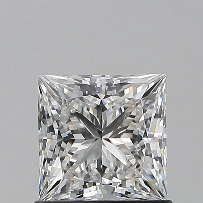 1.02ct PRINCESS F VS2 Natural diamond
