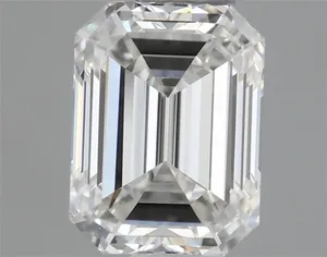 0.63ct EMERALD G VVS2 Natural diamond