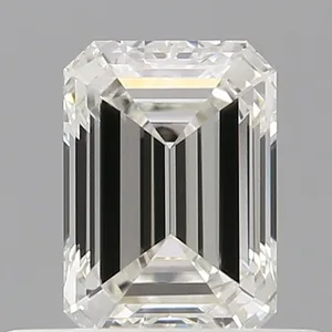 0.5ct EMERALD H VS1 Natural diamond