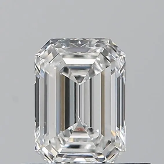 0.54ct EMERALD F VS2 Natural diamond