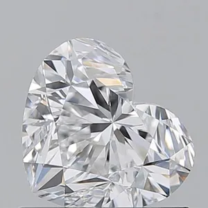 0.9ct HEART D VVS2 Natural diamond