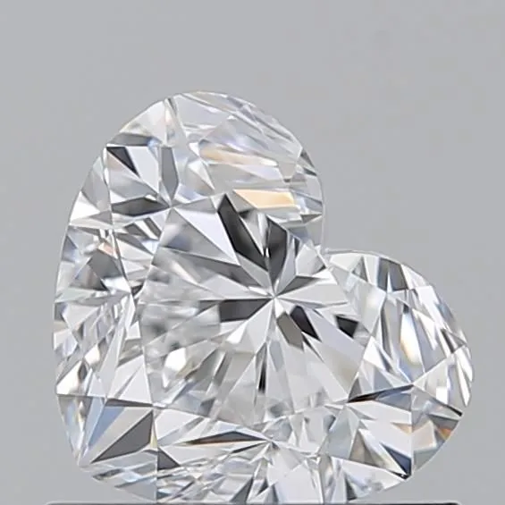 0.9ct HEART D VVS2 Natural diamond