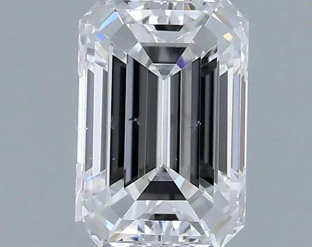 0.40ct EMERALD F SI1 Natural diamond