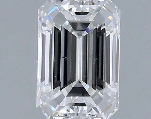 0.4ct EMERALD F SI1 Natural diamond