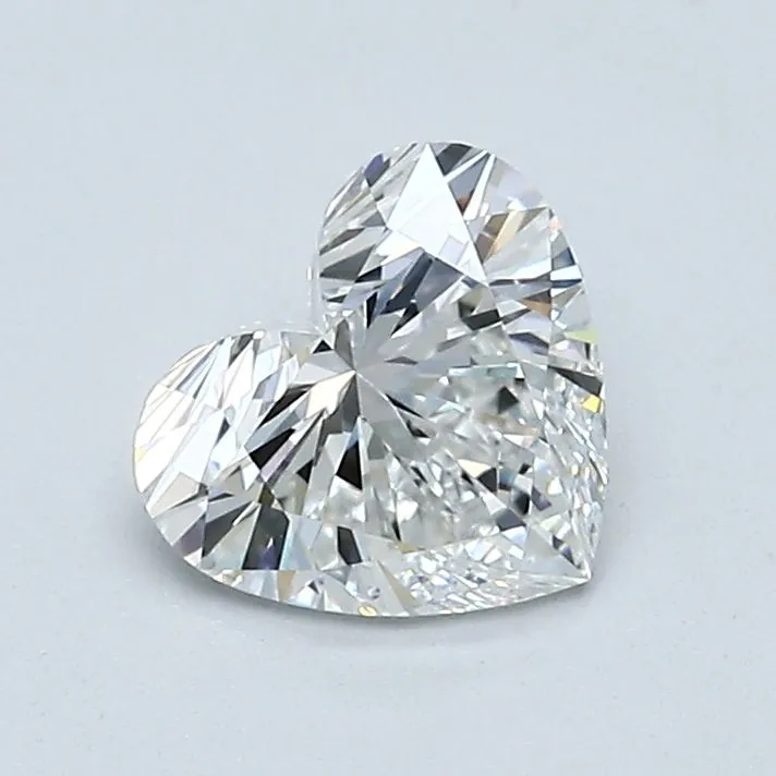 1.01ct HEART F VS1 Natural diamond