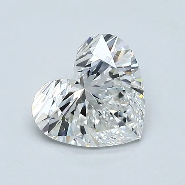 1.01ct HEART F VS1 Natural diamond