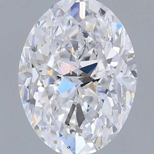 0.5ct OVAL D SI1 Natural diamond