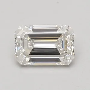 0.77ct EMERALD D VS1 Lab diamond