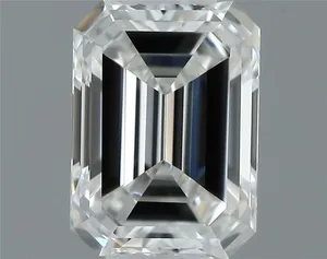 0.3ct EMERALD F VVS2 Natural diamond