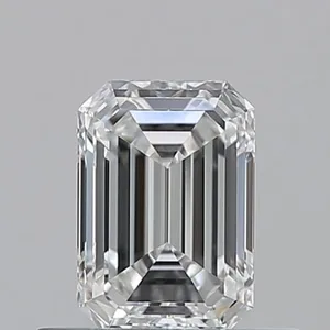 0.54ct EMERALD F IF Natural diamond