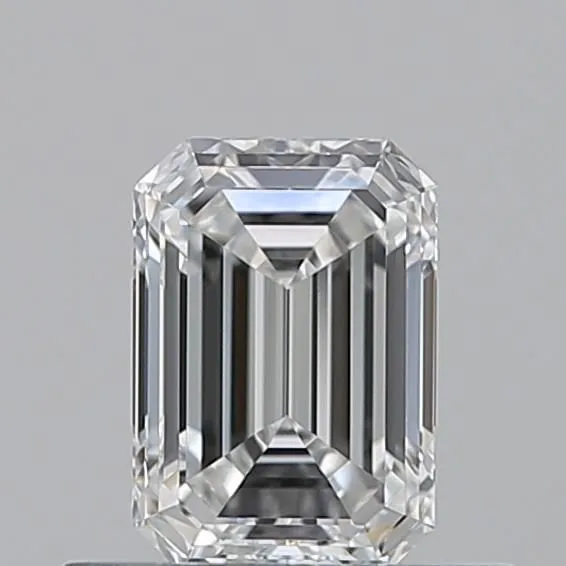 0.54ct EMERALD F IF Natural diamond