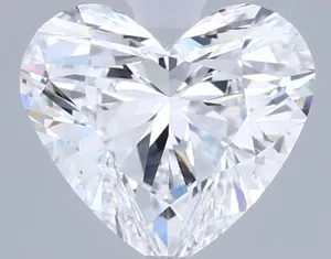 1.01ct HEART D VVS1 Lab diamond