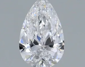 0.4ct PEAR D SI1 Natural diamond