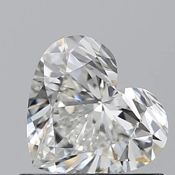 0.72ct HEART H VVS2 Natural diamond