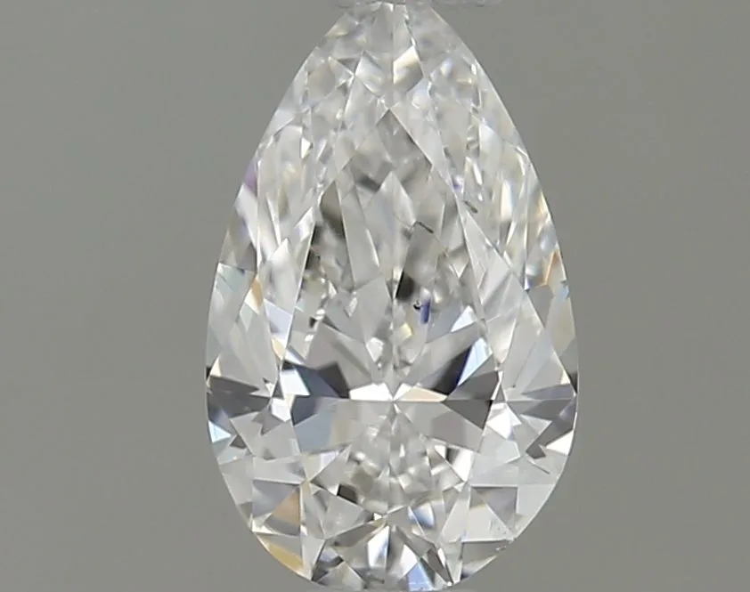 0.38ct PEAR F SI1 Natural diamond