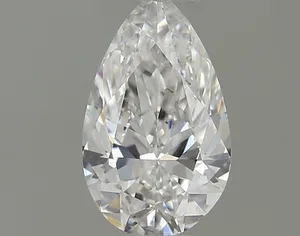 0.38ct PEAR F SI1 Natural diamond