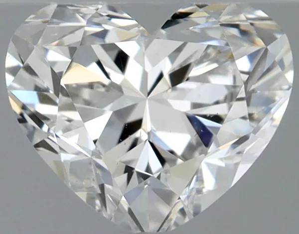 0.74ct HEART F SI1 Natural diamond