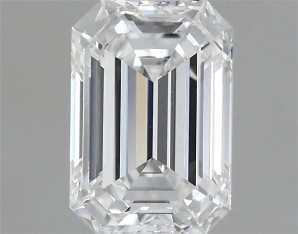 0.75ct EMERALD F VS1 Natural diamond