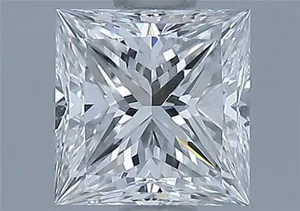 0.71ct PRINCESS E VVS2 Natural diamond