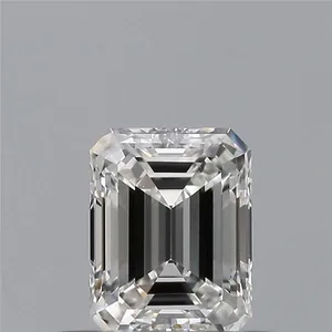 0.36ct EMERALD F VVS2 Natural diamond