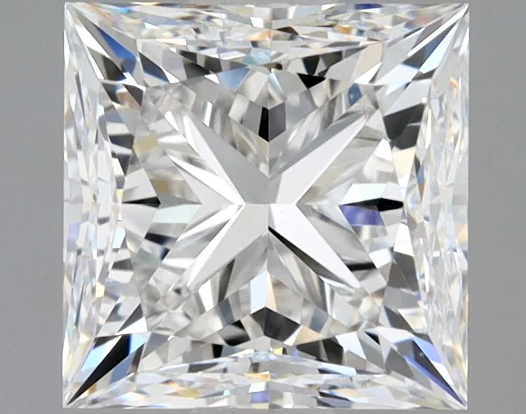 1.30ct PRINCESS F VS1 Natural diamond