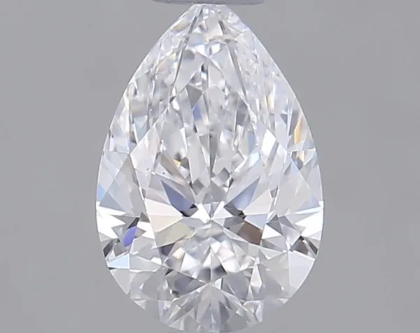 0.5ct PEAR D VS2 Natural diamond